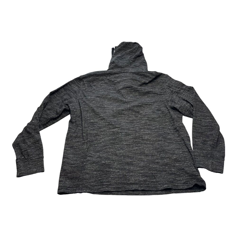 Lee Hoodie Men's Medium Heather Gray Cotton Pockets Ragular Fit Long Sleeve - Picture 2 of 8